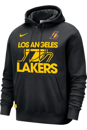 Nike Los Angeles Lakers Club Courtside NBA-hoodie voor heren