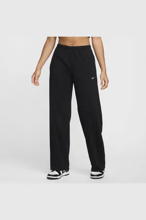 Nike Sportswear Chill Terry joggingbroek van sweatstof met open zoom en halfhoge taille voor dames
