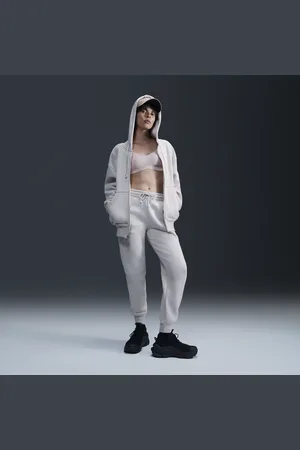 Nike Sportswear Phoenix Fleece Oversized fleecehoodie met rits over de hele lengte voor dames