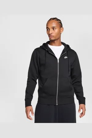 Nike Club fleecehoodie met rits voor heren