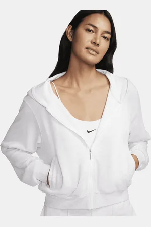 Nike Sportswear Chill Terry ruimvallende hoodie van sweatstof met rits voor dames