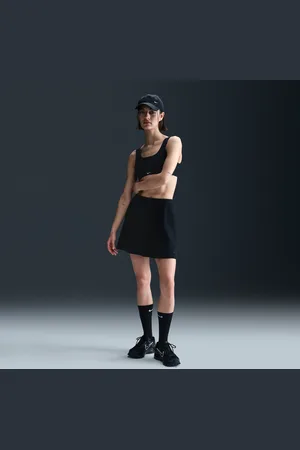 Nike Sportswear Chill Knit geribde minirok