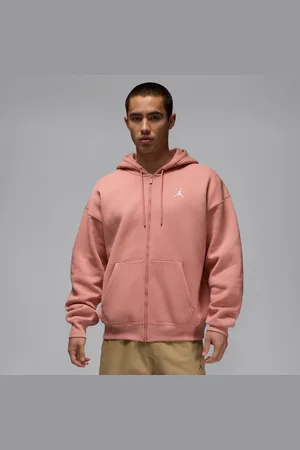 Jordan Brooklyn Fleece oversized hoodie met rits over de hele lengte voor heren