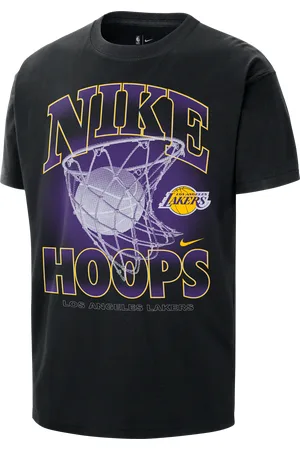 Nike Los Angeles Lakers Courtside Max90 NBA T-shirt voor heren