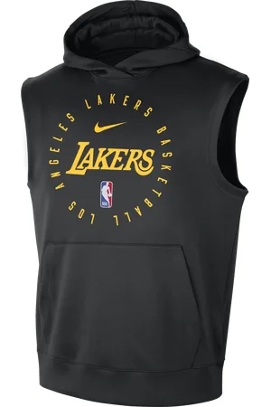 Nike Los Angeles Lakers Spotlight mouwloze NBA-hoodie met Dri-FIT voor heren
