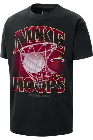 Nike Miami Heat Courtside Max90 NBA T-shirt voor heren