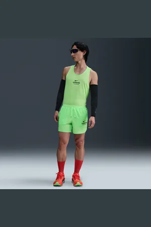 Nike Stride Dri-FIT hardloopshorts met binnenbroek voor heren (13 cm)