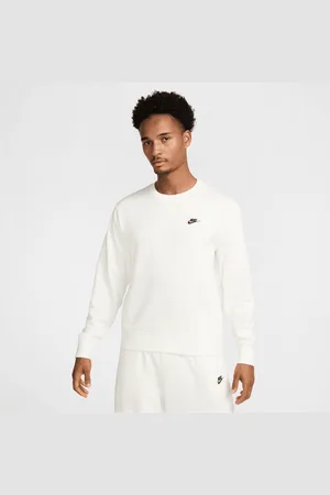 Nike Club herentop van sweatstof met ronde hals