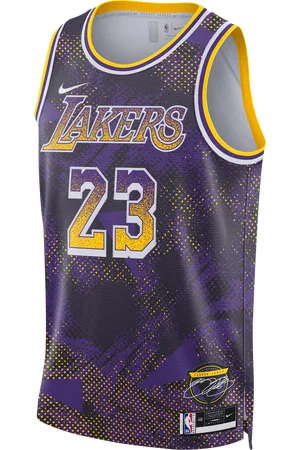 Nike LeBron James Los Angeles Lakers 2025/26 Select Series Dri-FIT Swingman NBA-jersey voor heren