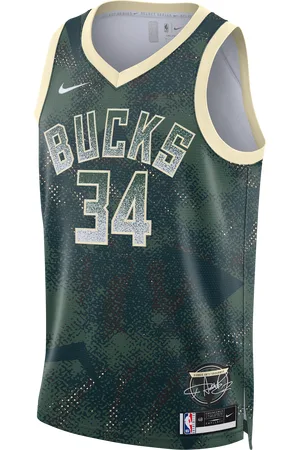 Nike Giannis Antetokounmpo Milwaukee Bucks 2025/26 Select Series Dri-FIT Swingman NBA-jersey voor heren