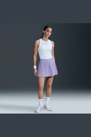 Nike Court Advantage Dri-FIT tennisrok met plooien