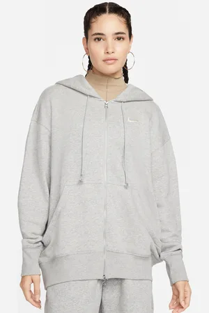 Nike Sportswear Phoenix Fleece Oversized fleecehoodie met rits over de hele lengte voor dames