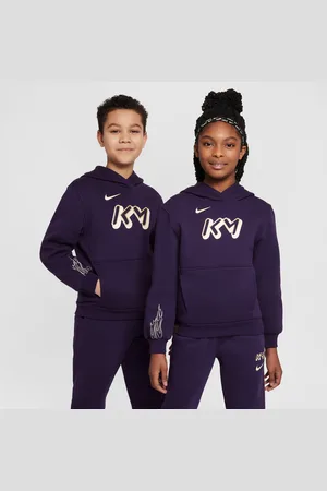 Nike Kylian Mbappé Club Fleece voetbalhoodie voor kids