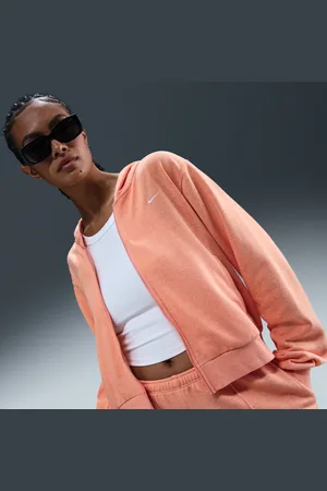 Nike Sportswear Chill Terry ruimvallende hoodie van sweatstof met rits voor dames