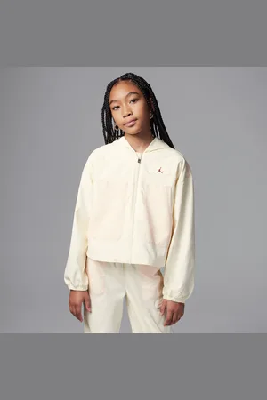 Jordan Crafted Utility geweven hoodie met rits over de hele lengte voor kids