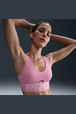Nike Indy Plunge padded sport-bh met medium ondersteuning