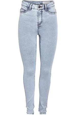 Noisy May Nmcallie High Waisted Skinny Jeans