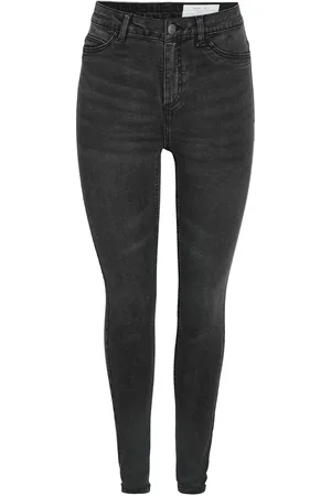 Noisy May Nmcallie High Waisted Skinny Jeans