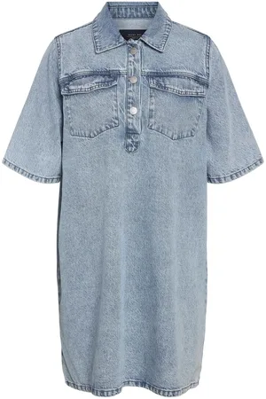 Noisy May Korte Denim Jurk
