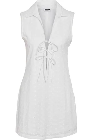 Noisy May Broderie Midi-jurk