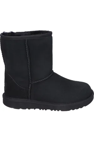 UGG Kids Classic II Black Enkellaarzen