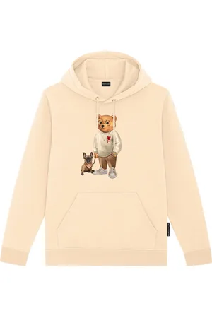 baron filou Organic Hoodie Filou LXXXVIII Royal Sand Sweaters-hoodies