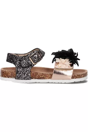 Colors of California Meisjes Sandalen Bio Glitter Sandal With Ankle - - Maat 20