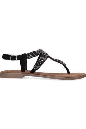 Lazamani Zwarte Teenslippers 75.765