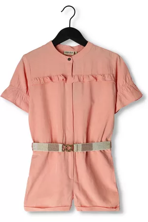 Like Flo Dames Jumpsuits Linnen Jumpsuit With Belt - - Maat 116