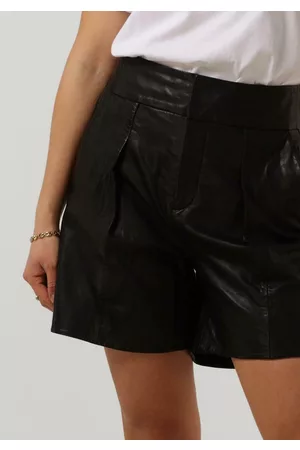 My Essential Wardrobe Dames Leren broeken - Shorts 12 THE Leather Shorts Dames