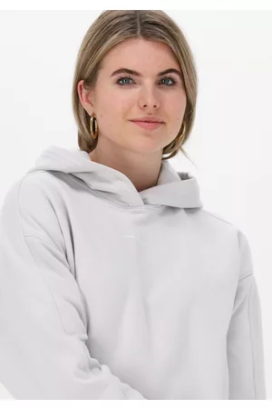 Calvin Klein Sweater Micro Branding Hoodie Dames
