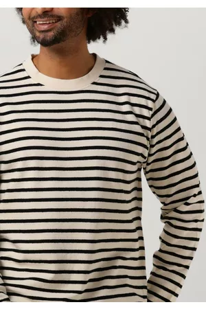 Butcher of Blue Butcher OF Trui Striped Crew Heren