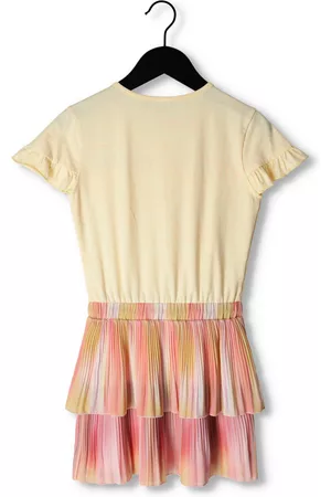 NoNo Mini jurk Melany Combi Dress Jersey Meisjes