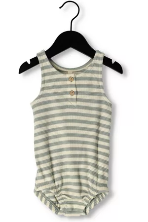 Quincy Mae Waffle Sleeveless Bubble Baby
