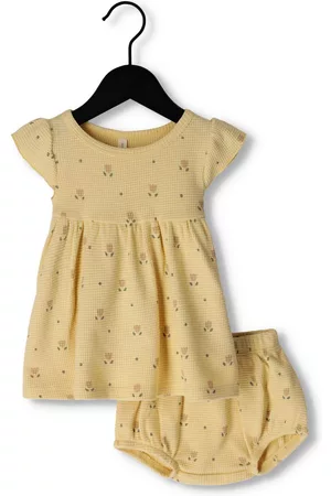 Quincy Mae Waffle Flutter Sleeve Dress Baby