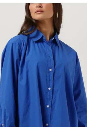 Tommy Hilfiger Dames Overhemden - Blouse ORG CO Solid Raglan Shirt LS Dames