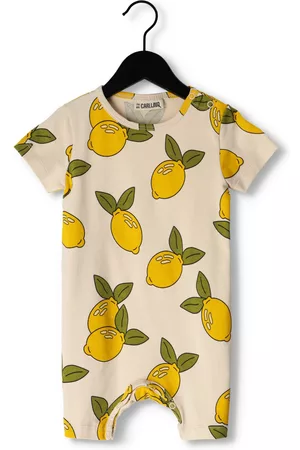 CarlijnQ Baby Rompertjes - Lemon - Jumpsuit Baby