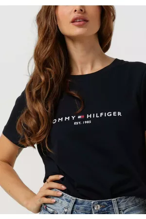 Tommy Hilfiger Dames T-shirts - T-shirt Heritage Hilfiger C-Nk REG TEE Dames