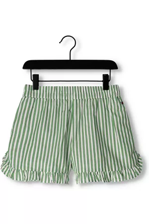 Tommy Hilfiger Meisjes Shorts - Shorts Striped Ruffle Short Meisjes