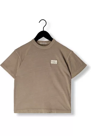 Calvin Klein Jongens Poloshirts - T-shirt Badge Mineral DYE SS T-Shirt Jongens