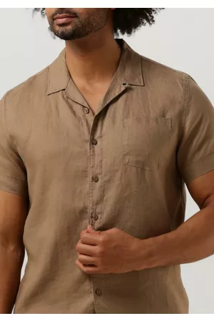 Dstrezzed Heren Casual Overhemden - Casual overhemd Resort Shirt Linen Heren