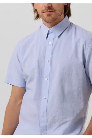 SELECTED Heren Casual Overhemden - Casual overhemd Slhslimnew-Linen Shirts SS Classic W Heren