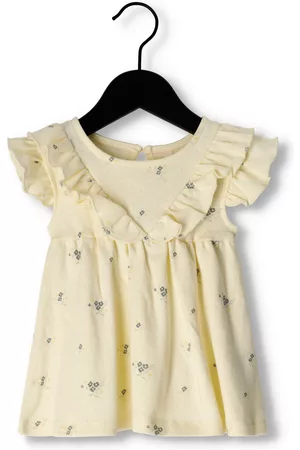 Quincy Mae Baby Jurken - Sleeveless Ruffle V Dress Baby
