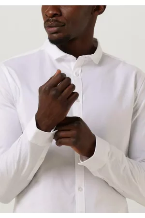 Purewhite Heren Overhemden - Klassiek overhemd Basis Shirt Heren