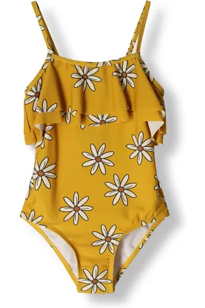 CarlijnQ Meisjes Badpakken - Flower - Swimsuit Meisjes