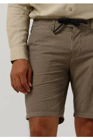 Dstrezzed Heren Shorts - Korte broek Lancaster Jogger Shorts Seersucker Stripe Heren