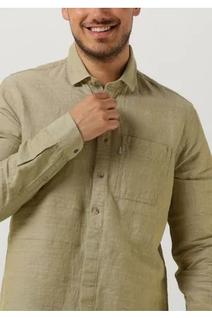 Cast Iron Heren Lange Mouwen Overhemden - Casual overhemd Long Sleeve Shirt CO LI Dobby Heren