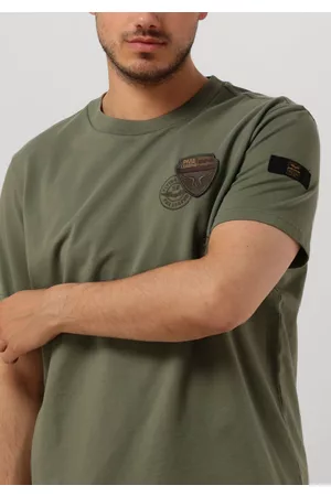 PME Legend Heren Poloshirts - T-shirt Short Sleeve R-Neck Unbrushed Terry Heren