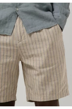 Scotch&Soda Heren Bermuda's - Korte broek Fave - Printed Cotton/Linen Bermuda Short Heren