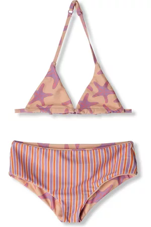 Shiwi Dames Bikini's - Lizzy Reversible Bikini Set Striped Starfish Meisjes